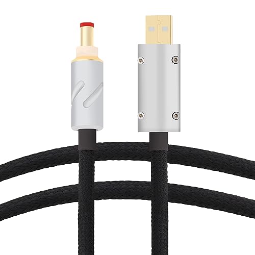 オーディオ機器 オーディオ電源用DCケーブル金メッキプラグ銀メッキOCC